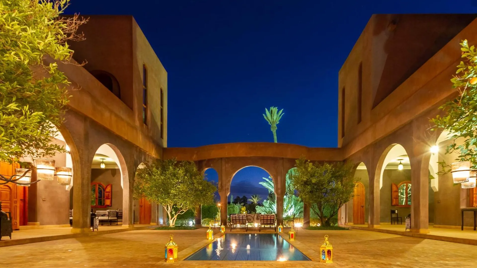 Authentic Family House In The Marrakesh Palm Grove Villa