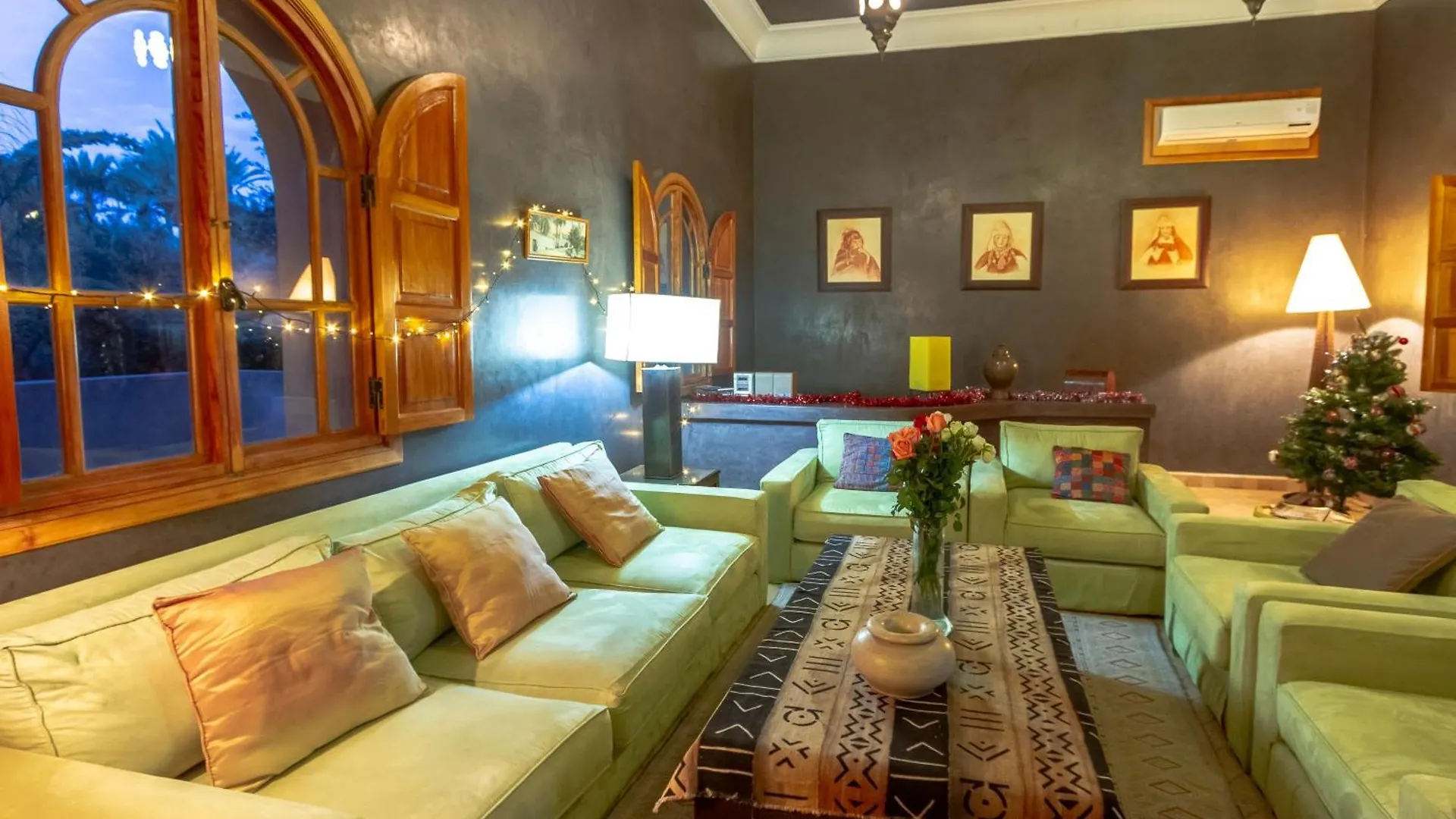 הוילה Authentic Family House In The Marrakesh Palm Grove 0*,  מרוקו