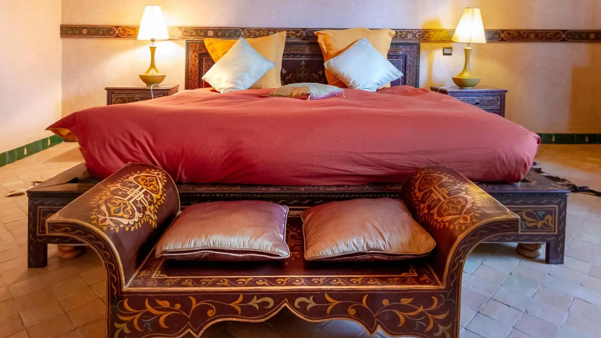 הוילה Authentic Family House In The Marrakesh Palm Grove 0*,  מרוקו
