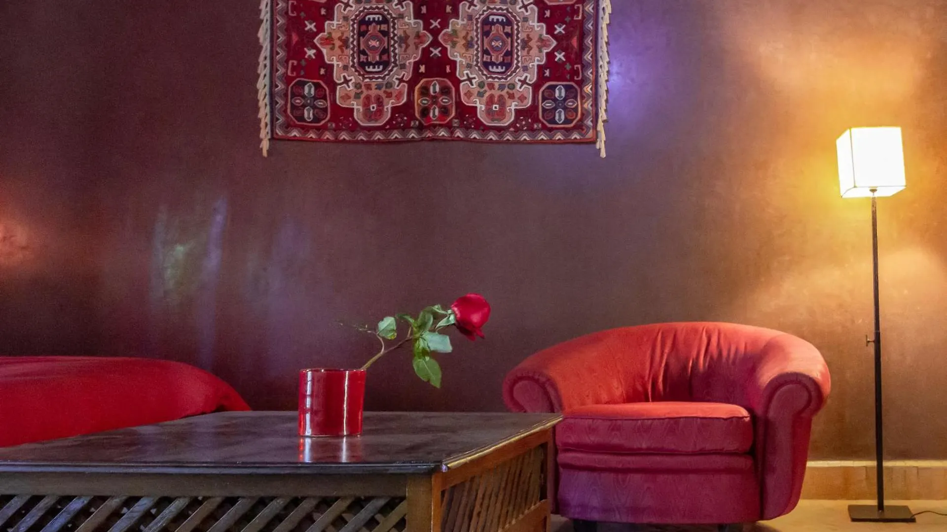 הוילה Authentic Family House In The Marrakesh Palm Grove 0*,