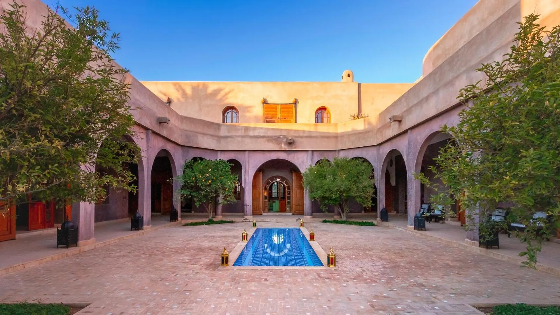 וילה הוילה Authentic Family House In The Marrakesh Palm Grove מרוקו