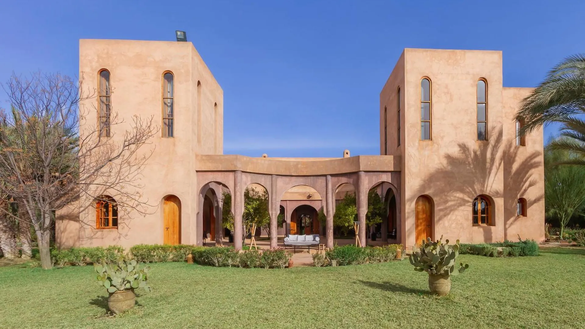 הוילה Authentic Family House In The Marrakesh Palm Grove